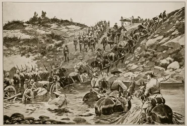 From Frere to Chieveley - difficulties of transport